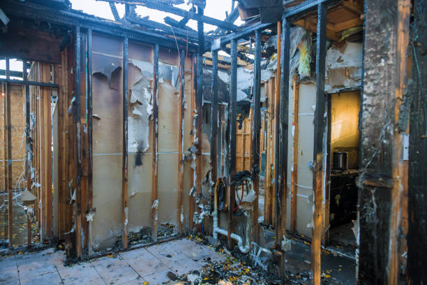 Professional Soot Cleanup technician working in Princeton, WI